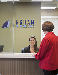 Reception at Hingham Dental Associates